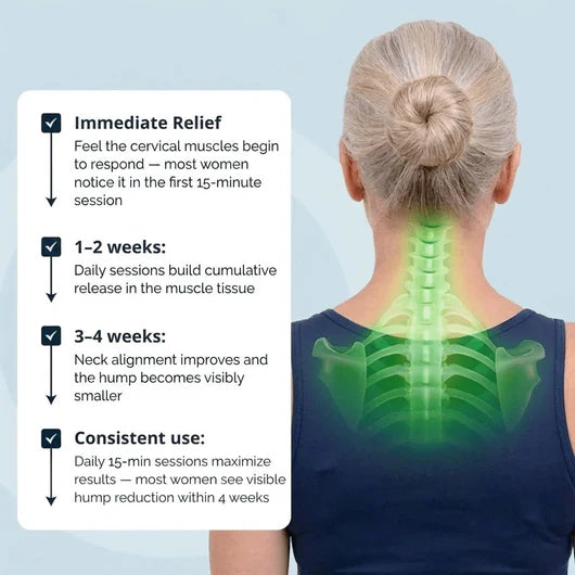 Posture Release Pulse Reduces Dowager's Hump & Neck Pain Naturally